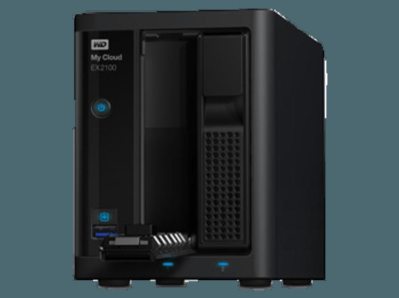 WD WDBWAZ0040JBK-EESN My Cloud EX2100  4 TB 3.5 Zoll extern