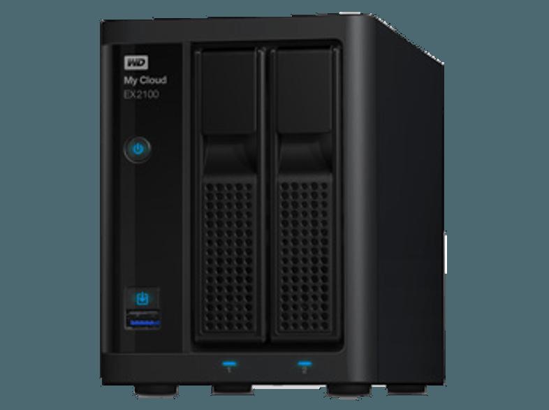 WD WDBWAZ0040JBK-EESN My Cloud EX2100  4 TB 3.5 Zoll extern, WD, WDBWAZ0040JBK-EESN, My, Cloud, EX2100, 4, TB, 3.5, Zoll, extern