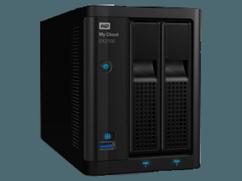 WD WDBWAZ0040JBK-EESN My Cloud EX2100  4 TB 3.5 Zoll extern