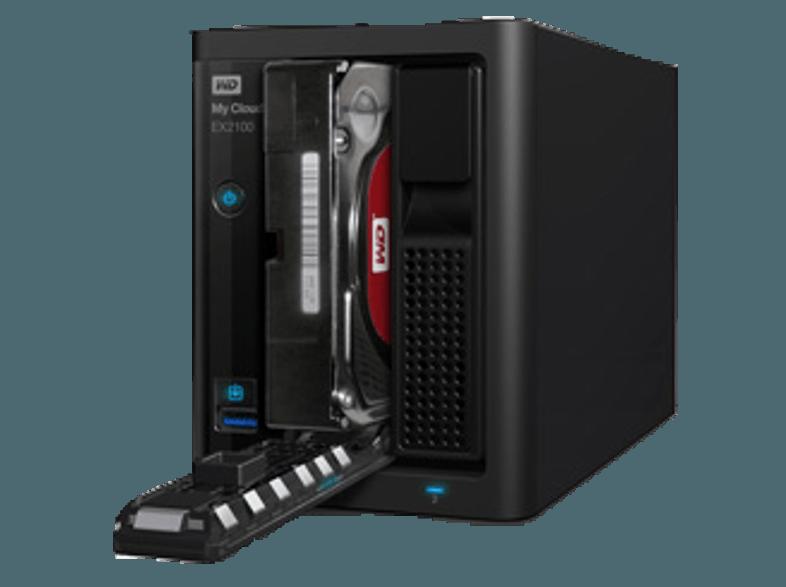 WD WDBWAZ0040JBK-EESN My Cloud EX2100  4 TB 3.5 Zoll extern