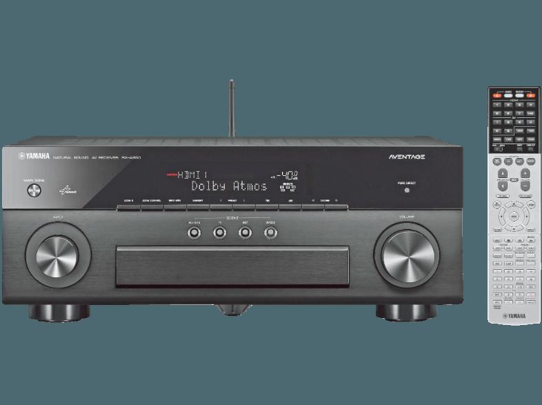 YAMAHA RX-A850 AV Receiver (7 Kanäle, 115 Watt pro Kanal, Schwarz), YAMAHA, RX-A850, AV, Receiver, 7, Kanäle, 115, Watt, pro, Kanal, Schwarz,