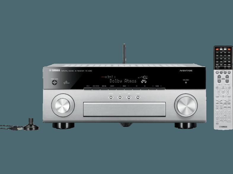 YAMAHA RX-A850 AV Receiver (7 Kanäle, 115 Watt pro Kanal, Titan)