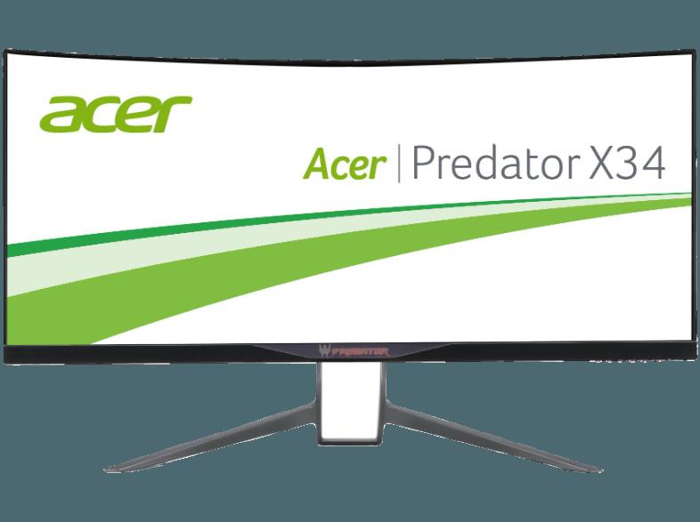 ACER Predator X34BMIPHZ 34 Zoll 2K UltraWide QHD Monitor