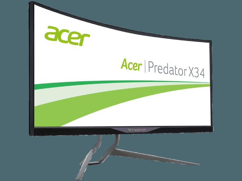 ACER Predator X34BMIPHZ 34 Zoll 2K UltraWide QHD Monitor