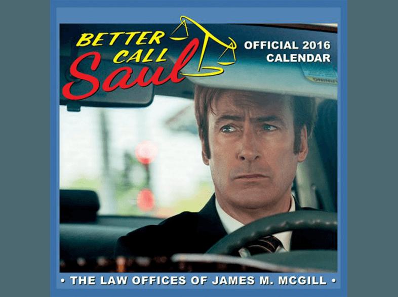 Better Call Saul - Kalender 2016 (30x30), Better, Call, Saul, Kalender, 2016, 30x30,