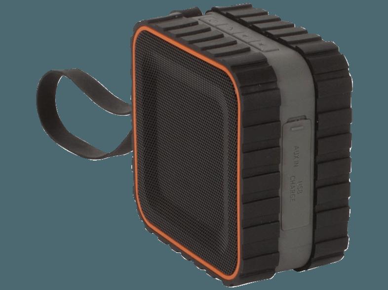 BIGBEN BT07 Bluetooth Lautsprecher Schwarz/Orange, BIGBEN, BT07, Bluetooth, Lautsprecher, Schwarz/Orange