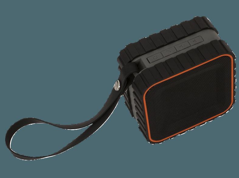 BIGBEN BT07 Bluetooth Lautsprecher Schwarz/Orange