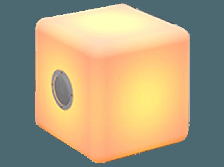 BIGBEN Colorblock Cube L Bluetooth Lautsprecher Weiß