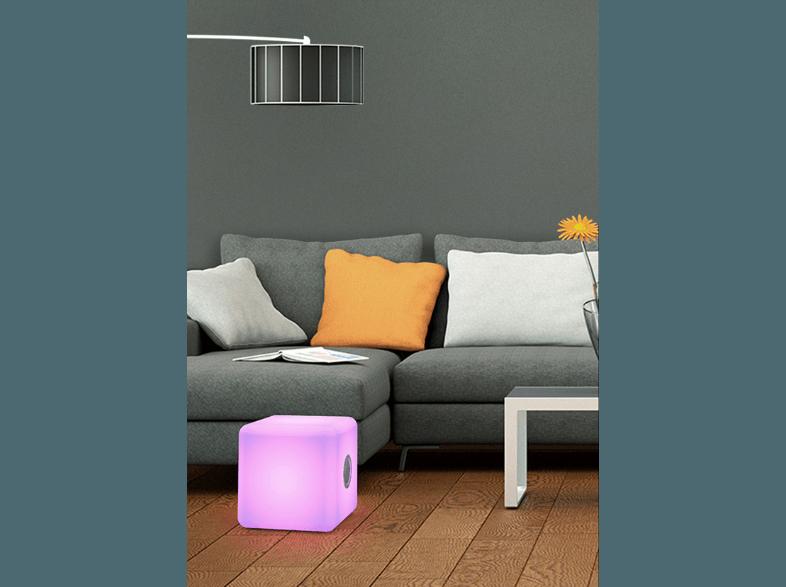 BIGBEN Colorblock Cube M Bluetooth Lautsprecher Weiß