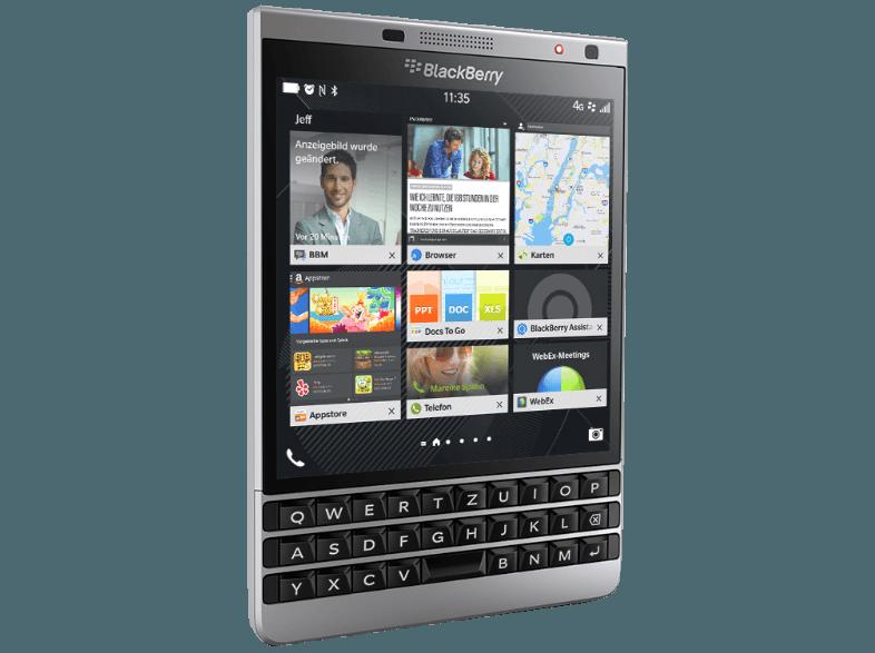 BLACKBERRY Passport Silver Edition 32 GB Schwarz/Silber