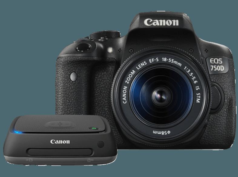 CANON EOS 750D   CS 100 Connect Station Spiegelreflexkamera 24.2 Megapixel mit Objektiv 18-55 mm f/3.5-5.6, 7.7 cm Display   Touchscreen, CANON, EOS, 750D, , CS, 100, Connect, Station, Spiegelreflexkamera, 24.2, Megapixel, Objektiv, 18-55, mm, f/3.5-5.6, 7.7, cm, Display, , Touchscreen