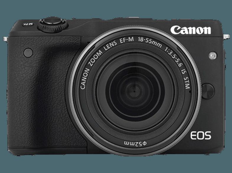 CANON EOS M3   CS 100 Connect Station Systemkamera 24.2 Megapixel mit Objektiv 18-55 mm f/3.5-5.6, 7.5 cm Display   Touchscreen, WLAN, CANON, EOS, M3, , CS, 100, Connect, Station, Systemkamera, 24.2, Megapixel, Objektiv, 18-55, mm, f/3.5-5.6, 7.5, cm, Display, , Touchscreen, WLAN