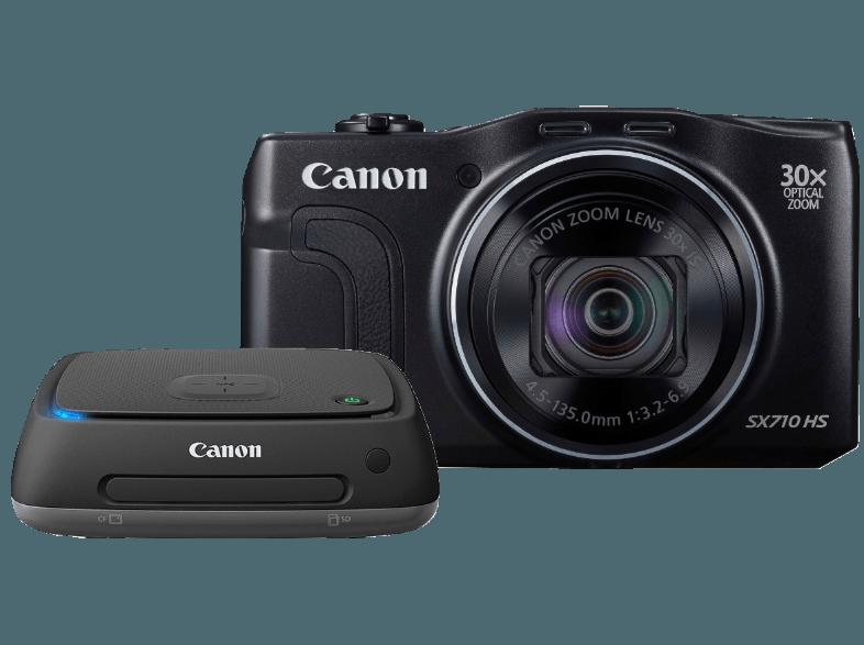 CANON PowerShot SX710 HS   CS100 Connect Station  Schwarz (20.3 Megapixel, 30x opt. Zoom, 7.5 cm TFT LCD, WLAN), CANON, PowerShot, SX710, HS, , CS100, Connect, Station, Schwarz, 20.3, Megapixel, 30x, opt., Zoom, 7.5, cm, TFT, LCD, WLAN,