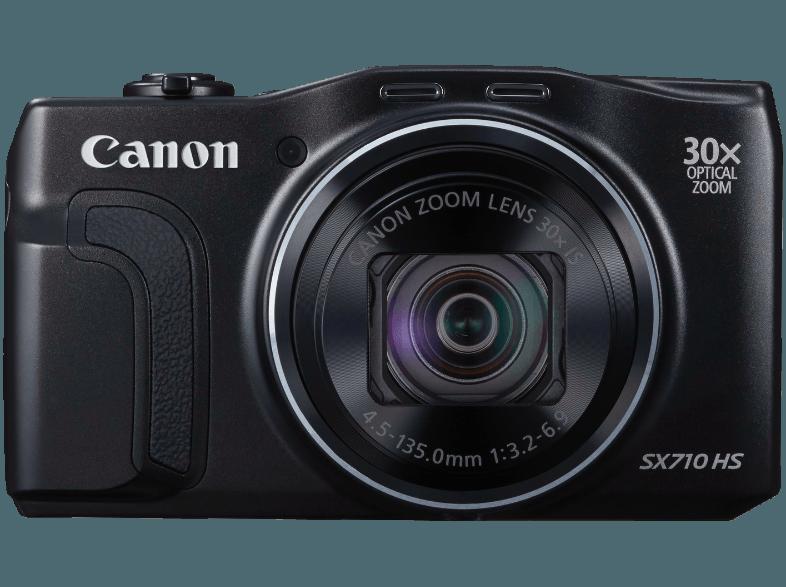 CANON PowerShot SX710 HS   CS100 Connect Station  Schwarz (20.3 Megapixel, 30x opt. Zoom, 7.5 cm TFT LCD, WLAN)