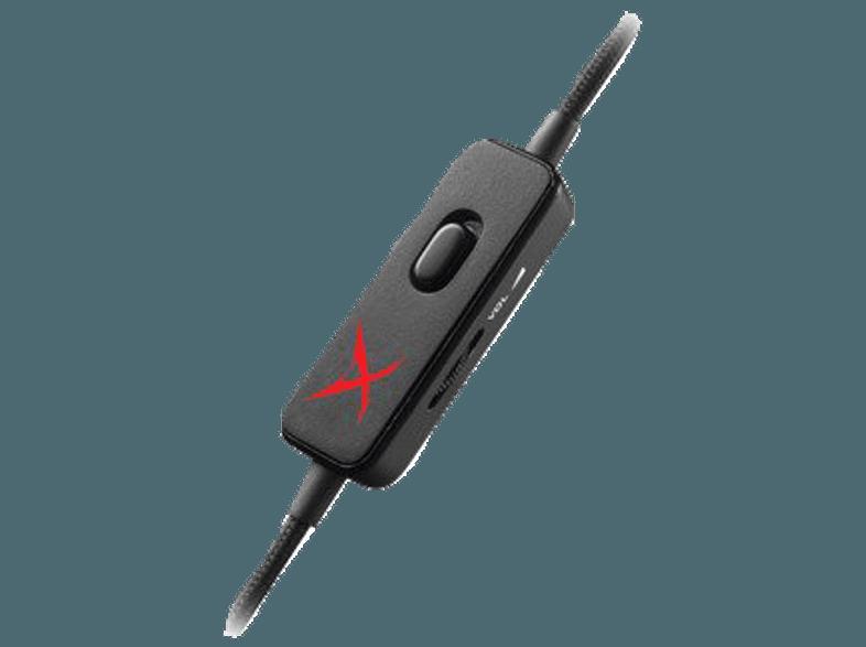CREATIVE Sound BlasterX H3 Gaming Headset Schwarz, Rot