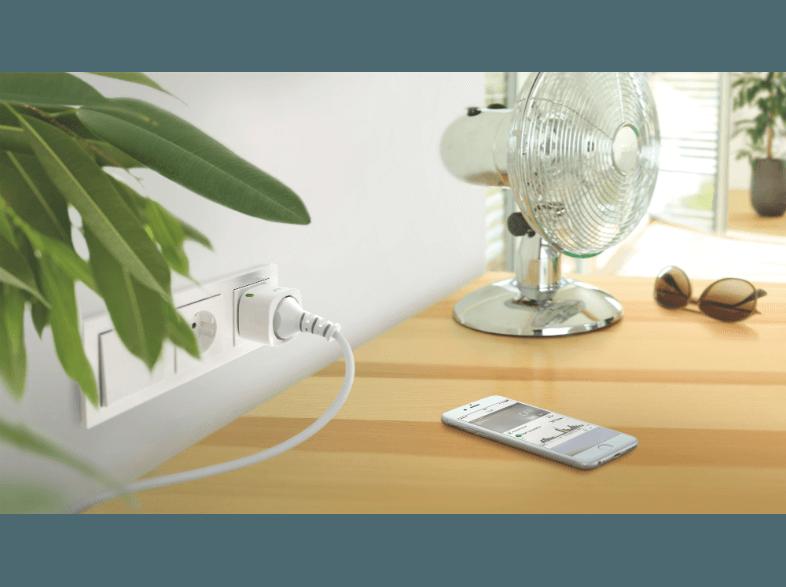 ELGATO 1EE108301001 Eve Energy, Kabelloser Stromsensor & Schalter mit Apple HomeKit-Unterstützung Kabelloser Stromsensor und Schalter mit Apple HomeK