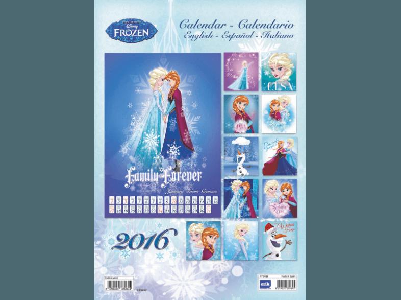 Frozen - Kalender 2016 (30x42/A3), Frozen, Kalender, 2016, 30x42/A3,