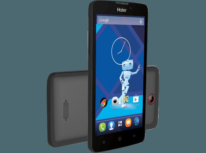 HAIER L52 8 GB Schwarz Dual SIM