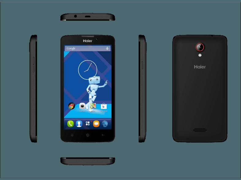 HAIER L52 8 GB Schwarz Dual SIM