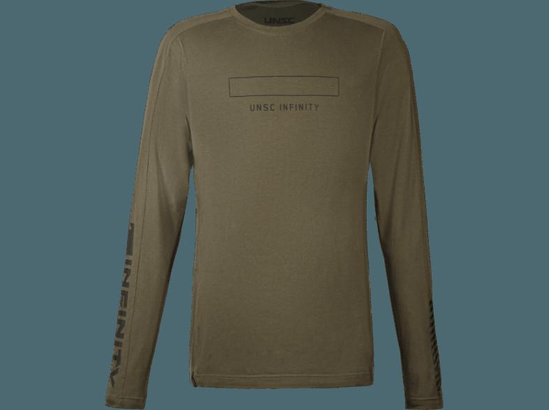 Halo - Catapult Jersey Longsleeve Größe L Oliv