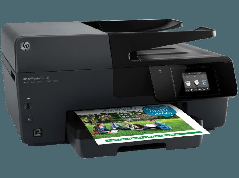 HP Officejet 6820 e-All-in-One Tintenstrahl 4-in-1 Multifunktionsdrucker WLAN, HP, Officejet, 6820, e-All-in-One, Tintenstrahl, 4-in-1, Multifunktionsdrucker, WLAN