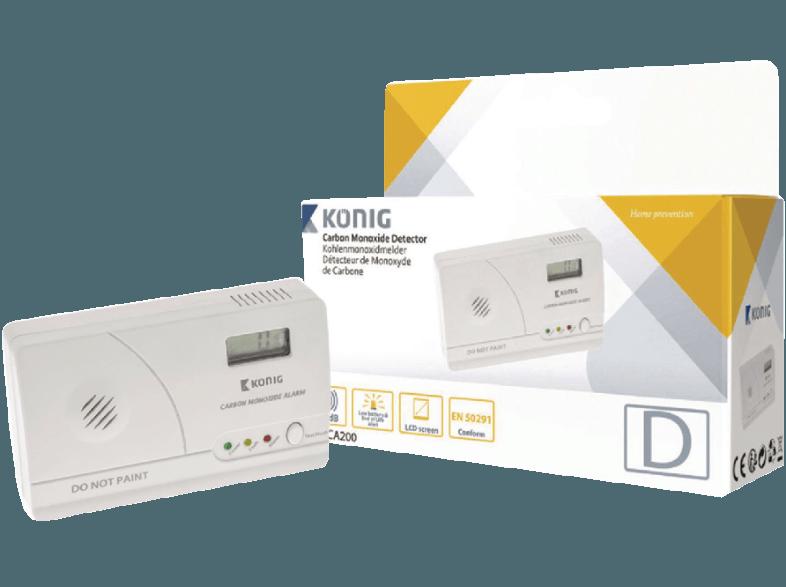 KÖNIG SAS-CA200 Kohlenmonoxidmelder