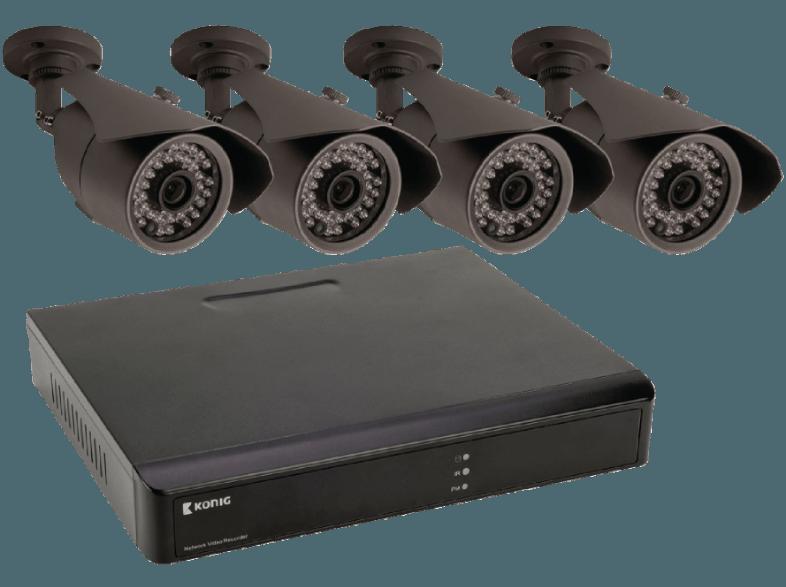 KÖNIG SAS-SETNVR10 Überwachungsvideorekorder, KÖNIG, SAS-SETNVR10, Überwachungsvideorekorder