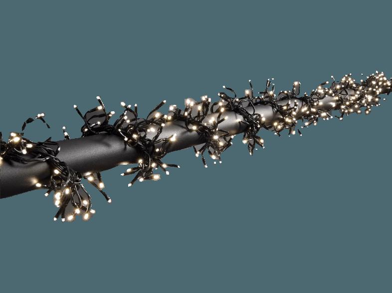 KONSTSMIDE 3795-100 LED Micro-Lichterkette,  Schwarz,  Warmweiß, KONSTSMIDE, 3795-100, LED, Micro-Lichterkette, Schwarz, Warmweiß