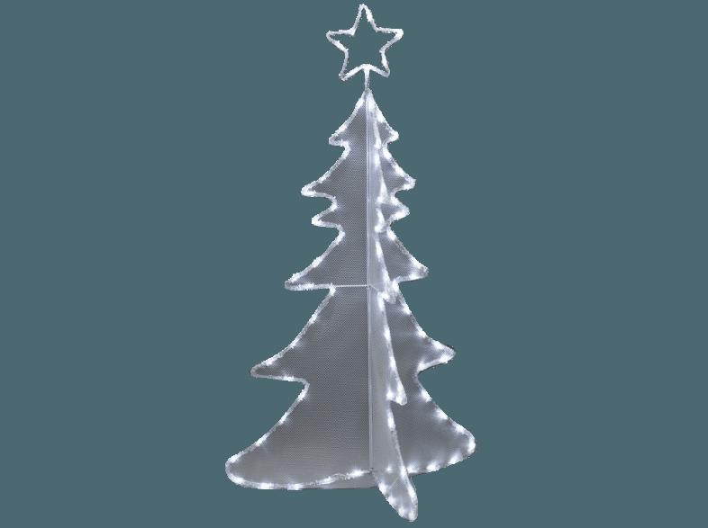 KONSTSMIDE 3922-203 3D LED Acryl Tannenbaum,  Transparent,  Kaltweiß, KONSTSMIDE, 3922-203, 3D, LED, Acryl, Tannenbaum, Transparent, Kaltweiß