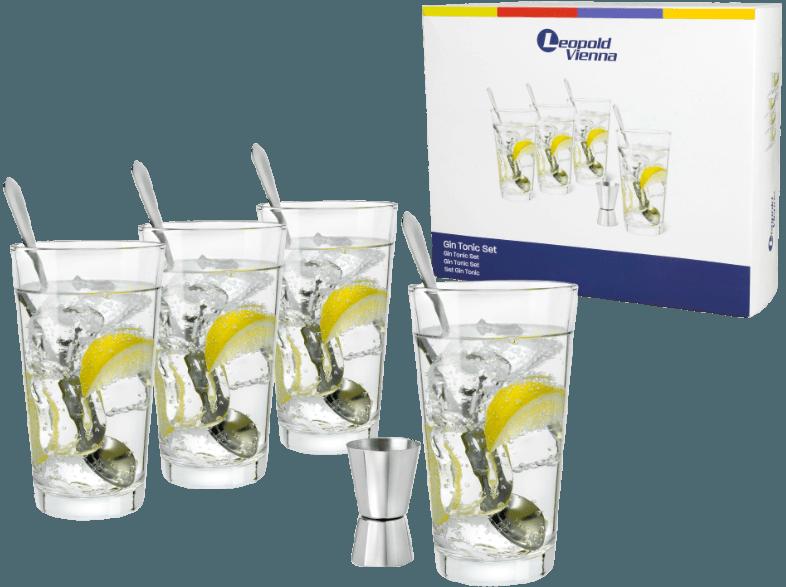 LEOPOLD VIENNA LV00466 9-tlg. Gin Tonic Set, LEOPOLD, VIENNA, LV00466, 9-tlg., Gin, Tonic, Set