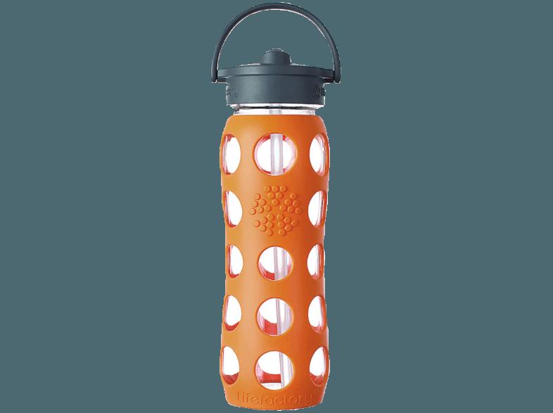 LIFEFACTORY 15011 Trinkflasche Orange, LIFEFACTORY, 15011, Trinkflasche, Orange