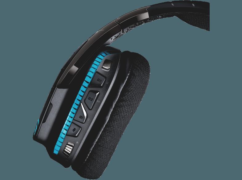 LOGITECH G933 Artemis Spectrum Gaming-Headset Schwarz/Blau, LOGITECH, G933, Artemis, Spectrum, Gaming-Headset, Schwarz/Blau