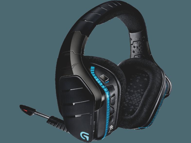 LOGITECH G933 Artemis Spectrum Gaming-Headset Schwarz/Blau, LOGITECH, G933, Artemis, Spectrum, Gaming-Headset, Schwarz/Blau