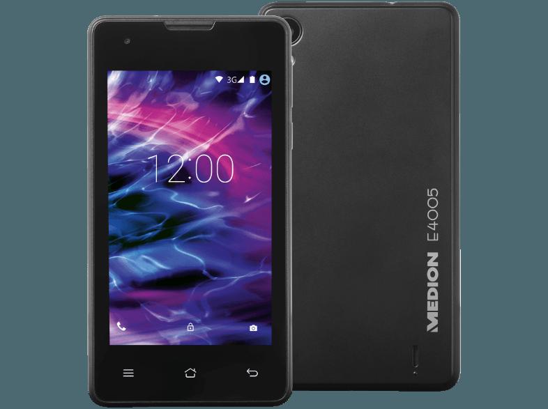 MEDION E4005 8 GB Schwarz Dual SIM