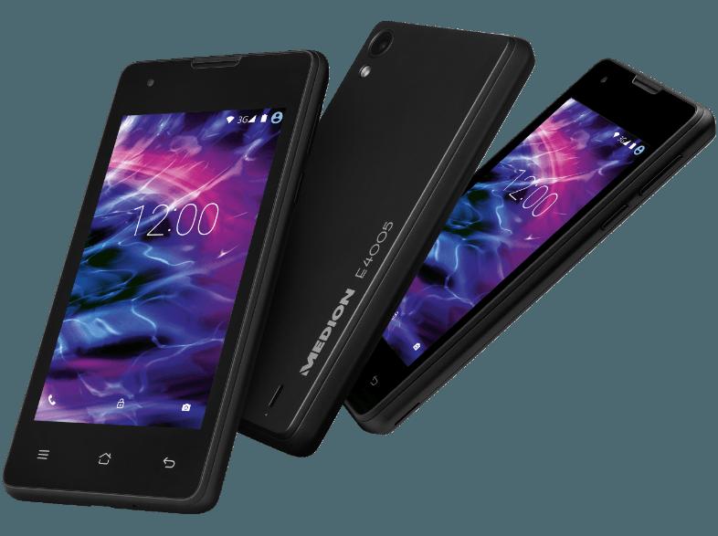 MEDION E4005 8 GB Schwarz Dual SIM