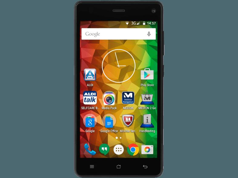 MEDION E5001 8 GB Schwarz Dual SIM