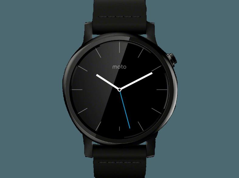 MOTOROLA Moto 360 (2. Gen.) 42 mm Schwarz (Smart Watch), MOTOROLA, Moto, 360, 2., Gen., 42, mm, Schwarz, Smart, Watch,