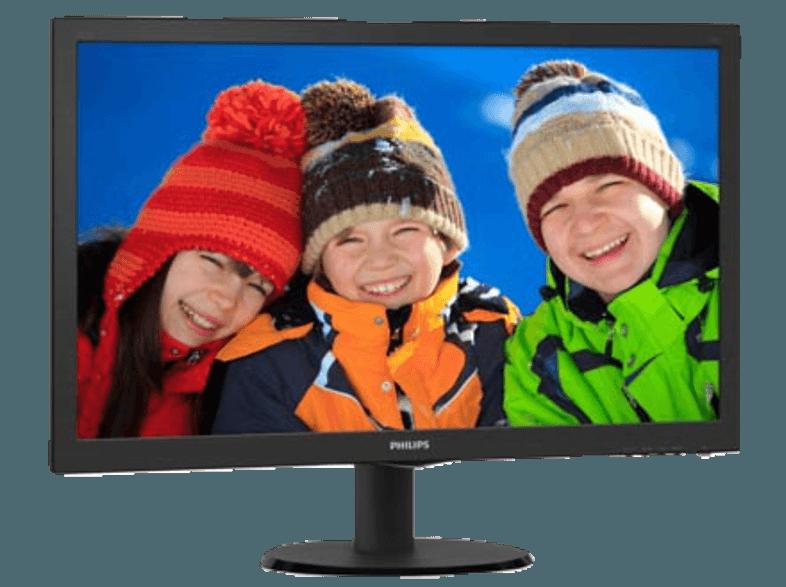 PHILIPS 233V5LHAB 23 Zoll Full-HD LCD-Monitor mit SmartControl Lite