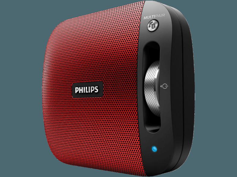 PHILIPS BT2600R/00 kabelloser Lautsprecher Rot