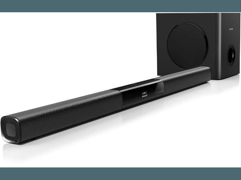 PHILIPS HTL3110B/12  (Soundbar, Bluetooth, Schwarz)