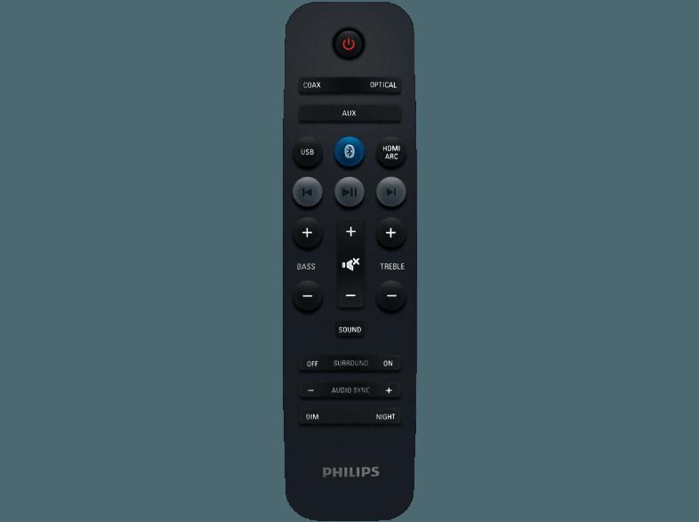 PHILIPS HTL3110B/12  (Soundbar, Bluetooth, Schwarz)