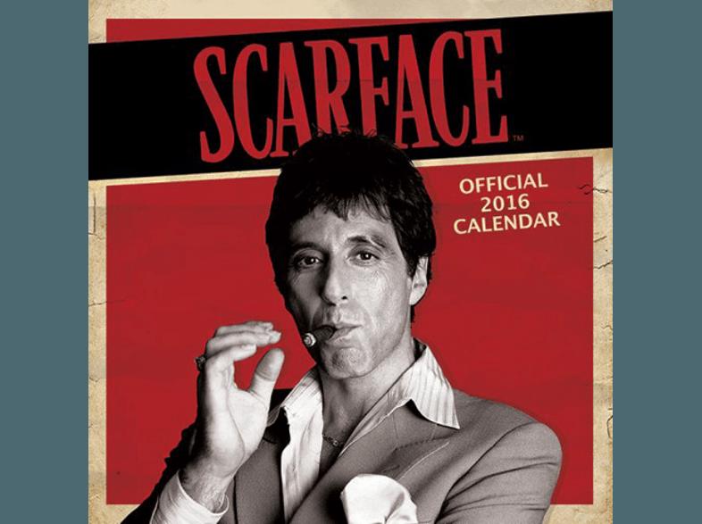 Scarface - Kalender 2016 (30x30), Scarface, Kalender, 2016, 30x30,