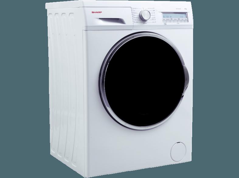 SHARP ES-FC 8144 W3-DE Waschmaschine (8 kg, 1400 U/Min., A   )
