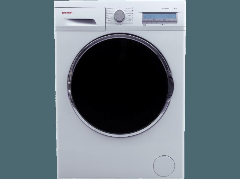 SHARP ES-FC 8144 W3-DE Waschmaschine (8 kg, 1400 U/Min., A   )