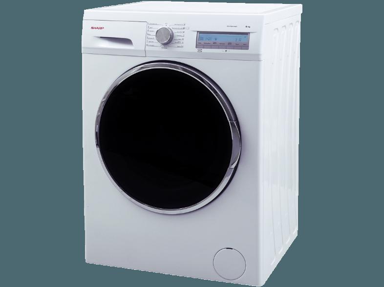 SHARP ES-FC 8144 W3-DE Waschmaschine (8 kg, 1400 U/Min., A   )