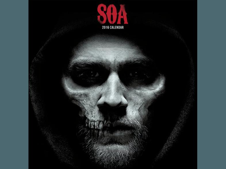 Sons of Anarchy - Kalender 2016 (30x30), Sons, of, Anarchy, Kalender, 2016, 30x30,