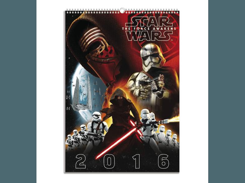 Star Wars EP7 - Kalender 2016 (30x42/A3), Star, Wars, EP7, Kalender, 2016, 30x42/A3,