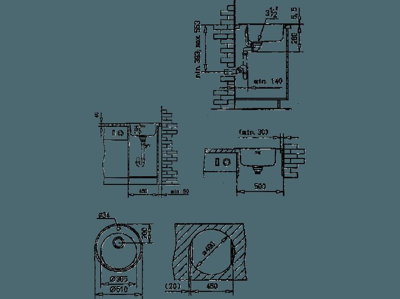 TEKA 10111029 CENTROVAL 45-CN Spüle, TEKA, 10111029, CENTROVAL, 45-CN, Spüle