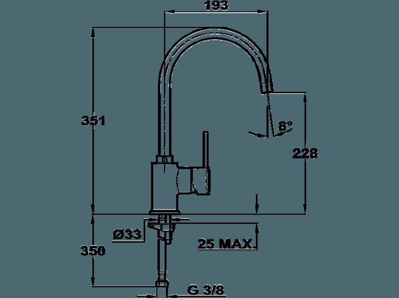 TEKA 239151200 ARK 915 Armatur