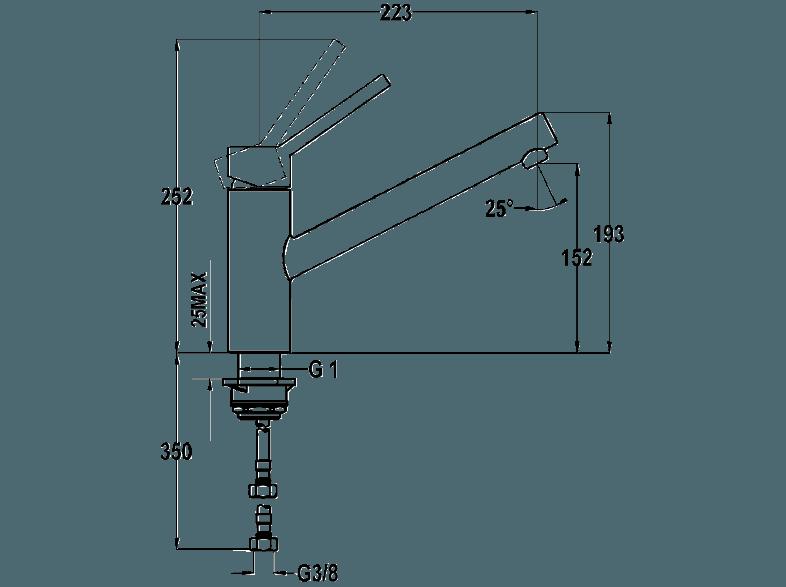 TEKA 249190200 VTK 919 Armatur, TEKA, 249190200, VTK, 919, Armatur